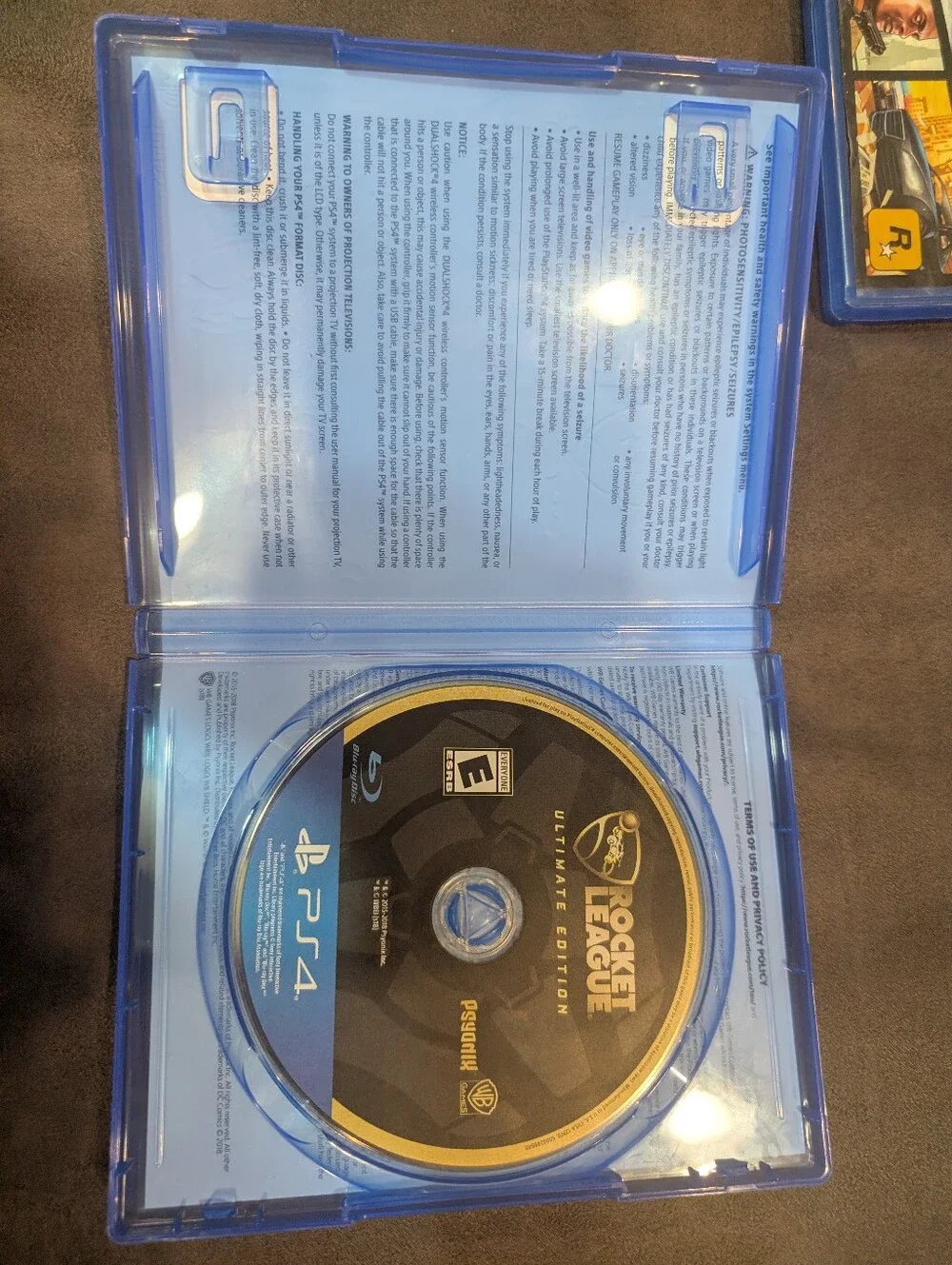 Rocket League Ultimate Edition PS4 Game PlayStation 4 Game